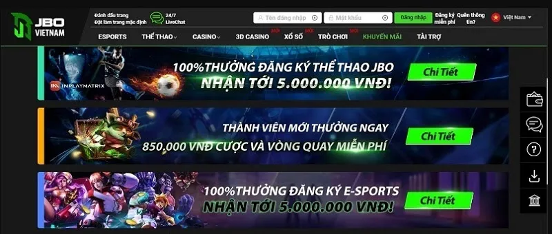 Thưởng đến 5.000.000 VNĐ ngay trong lần nạp đầu