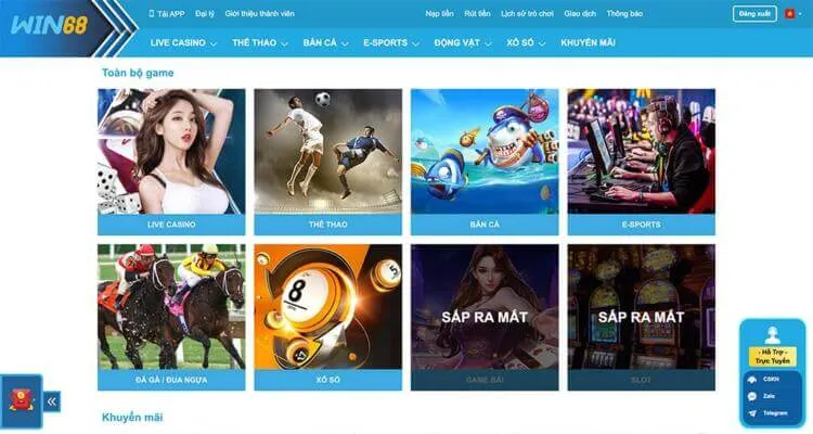 Đánh giá nhà cái Win68 - Link vào win68 không bị chặn