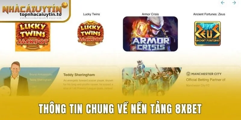 Thông tin chung về nền tảng 8xbet